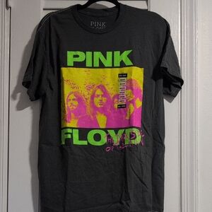 Pink Floyd Neon Graphic Band Tee - Dark Grey